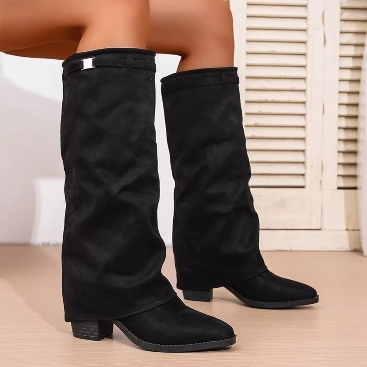 Mirabelle | Women's Heeled Knee-High Boots Casual Everyday