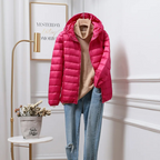 Cosima | Womens Long Puffer Vest Hooded Gilet Outdoor Casual
