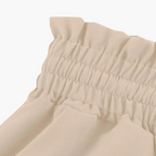 Ingrid | High Waisted Wide Leg Linen Trousers Summer