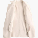 Tamsin | Double Breasted Wool Blend Wrap Coat Women