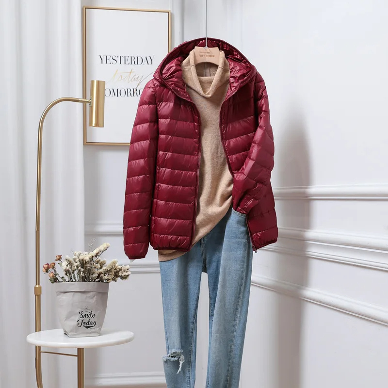 Cosima | Womens Long Puffer Vest Hooded Gilet Outdoor Casual