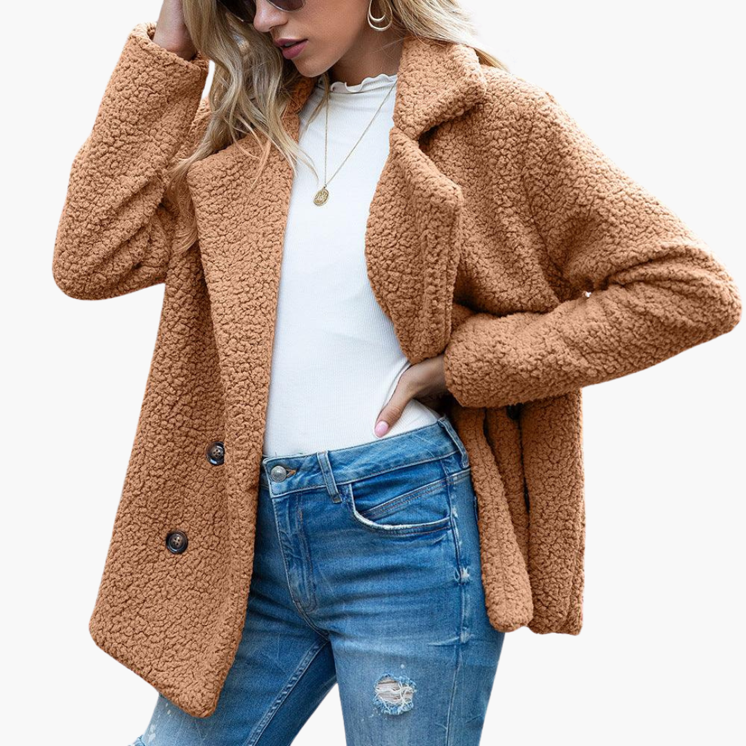 Xanthe | Oversized Faux Fur Jacket For Women Winter Luxury