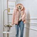Cosima | Womens Long Puffer Vest Hooded Gilet Outdoor Casual