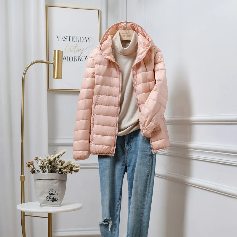 Cosima | Womens Long Puffer Vest Hooded Gilet Outdoor Casual