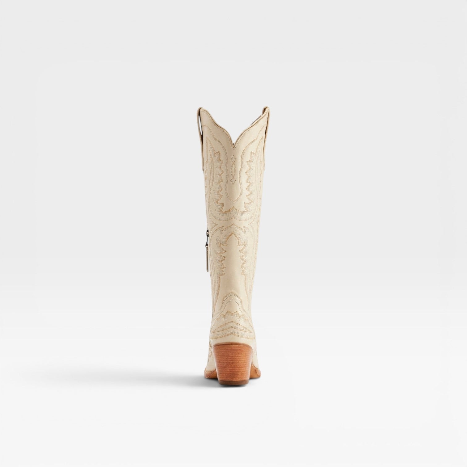 Fleur | Round Toe Embroidered Cowboy Boots Western Block Heel