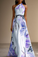 Josephine | Floral Satin One Shoulder Bridesmaid Dresses