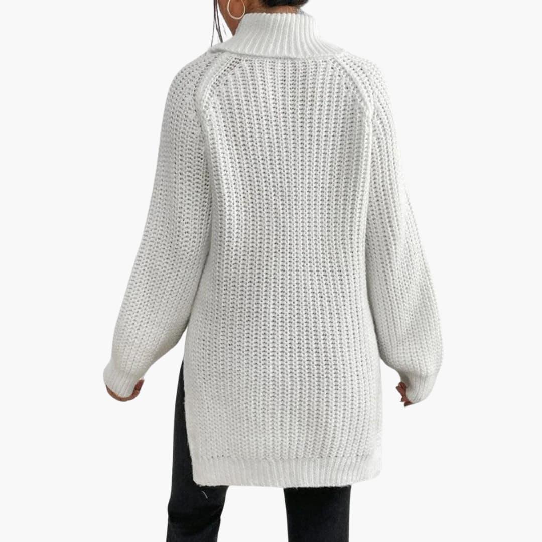 Solene | Women's Cashmere Jumper Turtleneck Oversized Knit