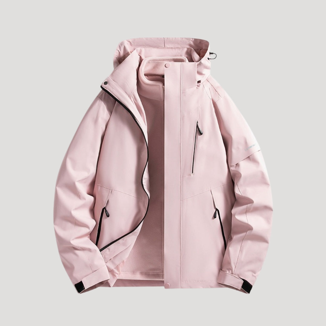 Lucienne | Women Quilted Down Jacket Black Hooded