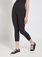 Liliana | Cotton Sculpt Capri Legging for Everyday Comfort