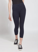 Liliana | Cotton Sculpt Capri Legging for Everyday Comfort