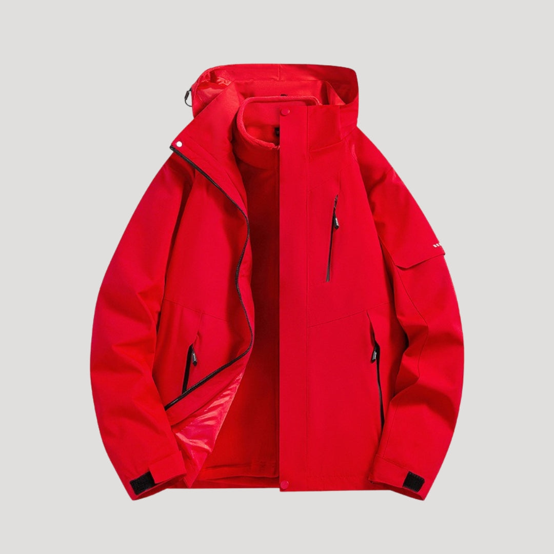 Lucienne | Women Quilted Down Jacket Black Hooded