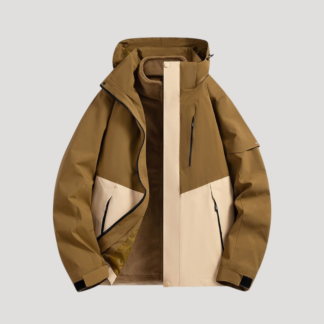 Lucienne | Women Quilted Down Jacket Black Hooded