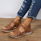 Honorine | Women's Arch Support Walking Sandals With Contoured Footbed