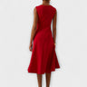 Marguerite | Sophisticated Asymmetric Midi Dress