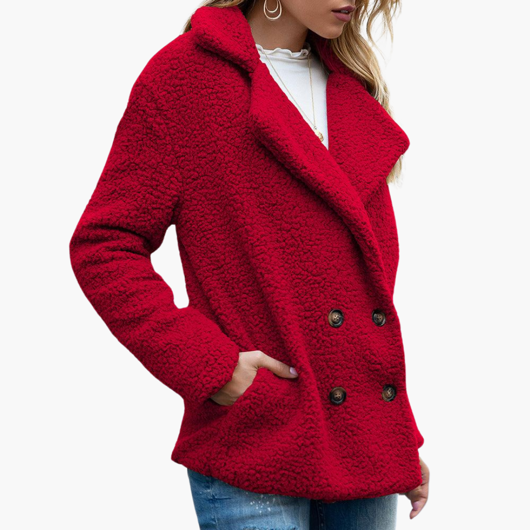 Xanthe | Oversized Faux Fur Jacket For Women Winter Luxury