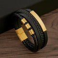 Lysander | Mens Bracelet Leather Casual Formal Accessory