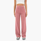 Adeline | Womens Relaxed Fit Casual Trousers With Pockets