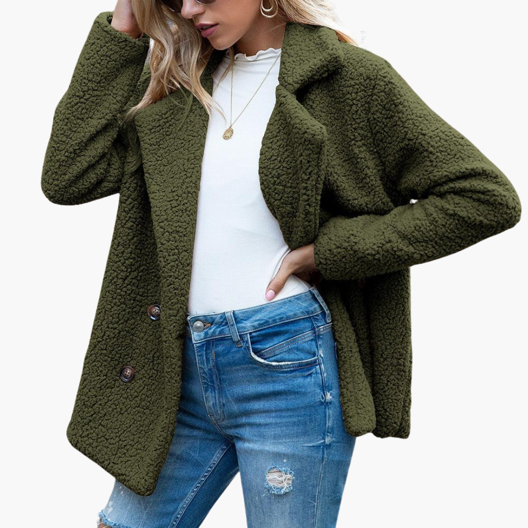 Xanthe | Oversized Faux Fur Jacket For Women Winter Luxury