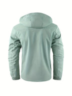Benedict | Men Winter Puffer Jacket Coat Leather Hood