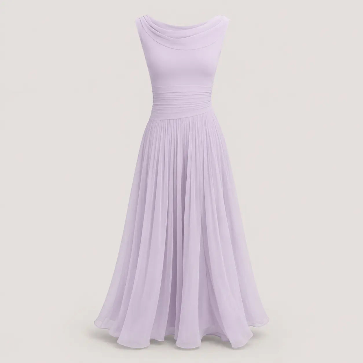 Josephine | Draped Midi Dress For Summer Wedding Guest