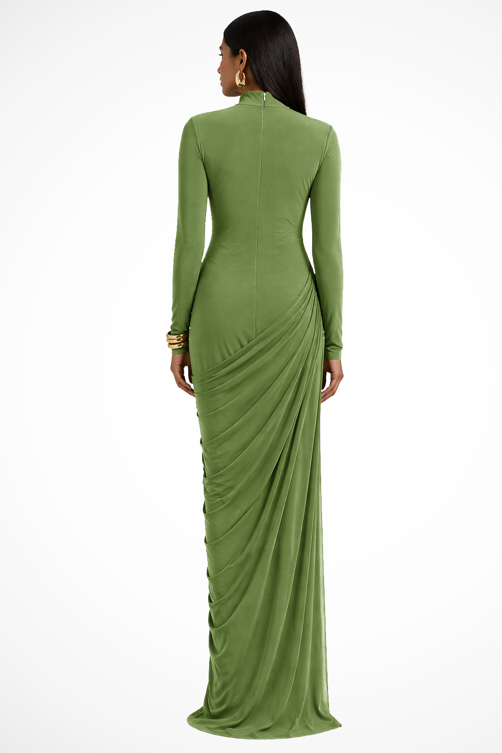 Holly | Long Sleeve Maxi Dress Wedding Guest Dresses Winter Occasion