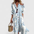 Dominique | Boho Midi House Dress in Vibrant Prints