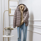 Cosima | Womens Long Puffer Vest Hooded Gilet Outdoor Casual
