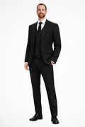 Edmund | Men Linen 3-Piece Wedding Guest Suit Blazer Waistcoat Trousers