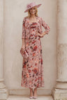 Celestine | 2 Piece Floral Mother of Bride Jacket Dress
