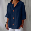 Oceane | Breathable Linen Summer Blouse For Every Occasion