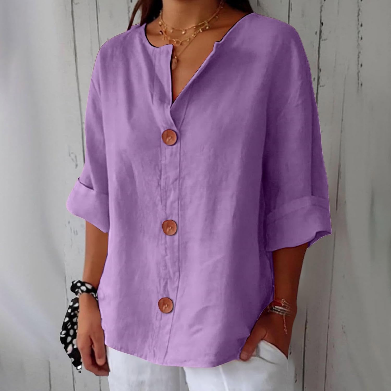 Oceane | Breathable Linen Summer Blouse For Every Occasion