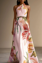 Josephine | Floral Satin One Shoulder Bridesmaid Dresses