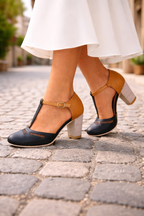 Eloise | Comfortable Block Heels For Work & Special Occasions