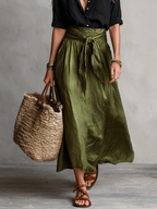 Ghislaine | Bohemian Flowy Skirt Top Co-Ord Outfit Set