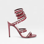 Anouk | Rene Caovilla Heels Crystal Strappy Sandals Evening