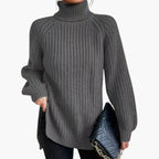 Solene | Women's Cashmere Jumper Turtleneck Oversized Knit