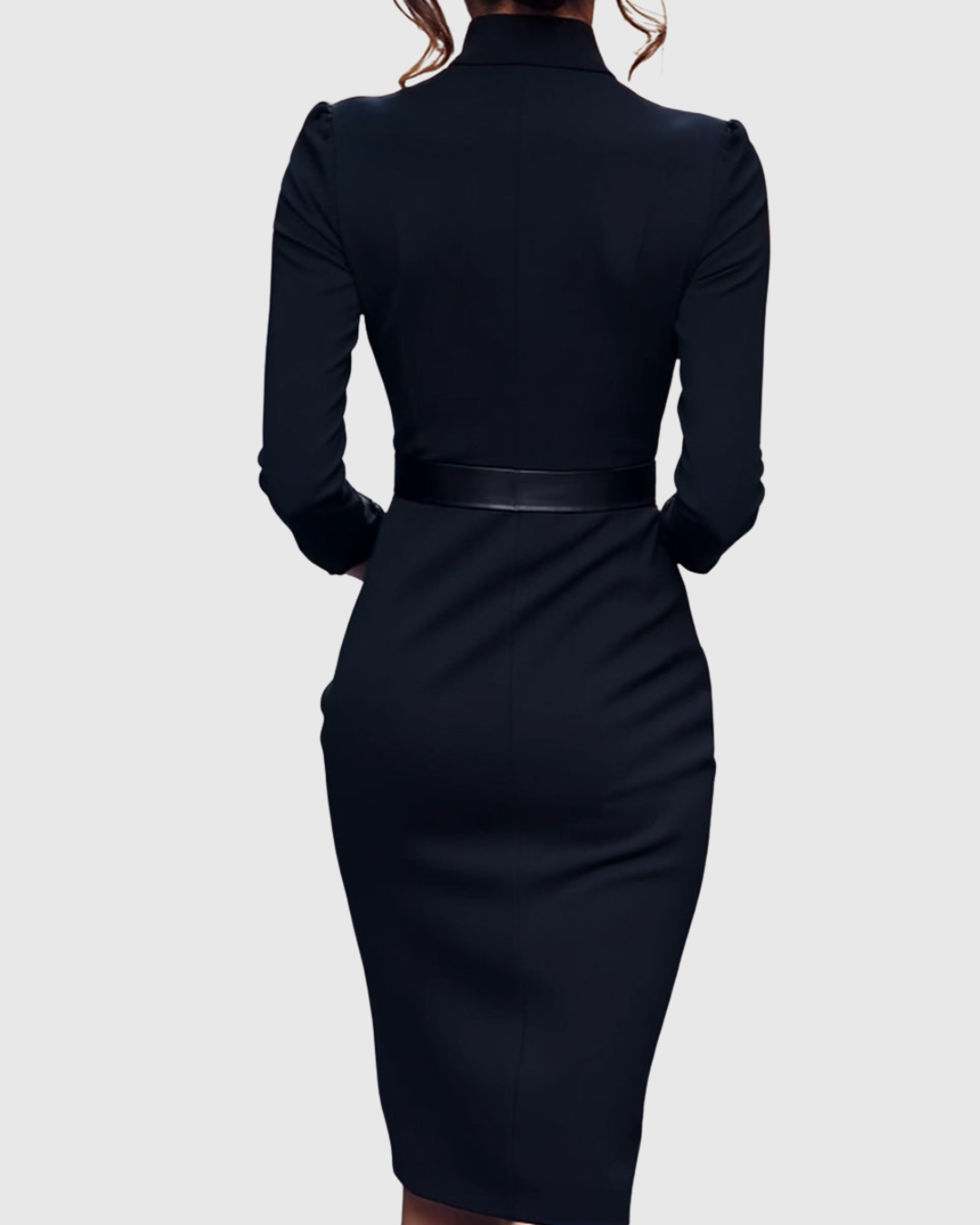 Valentina | Velvet Sequin Cocktail Midi Dress