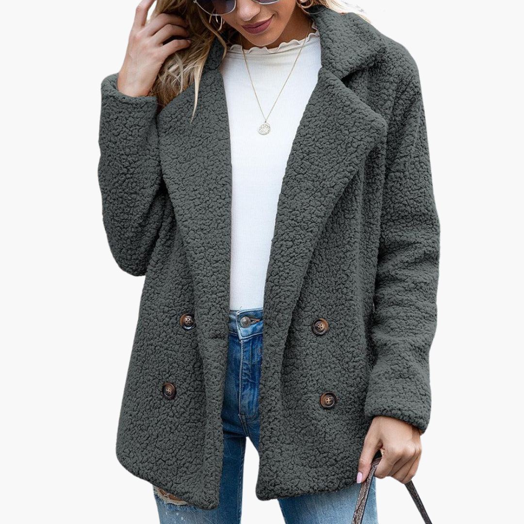 Xanthe | Oversized Faux Fur Jacket For Women Winter Luxury