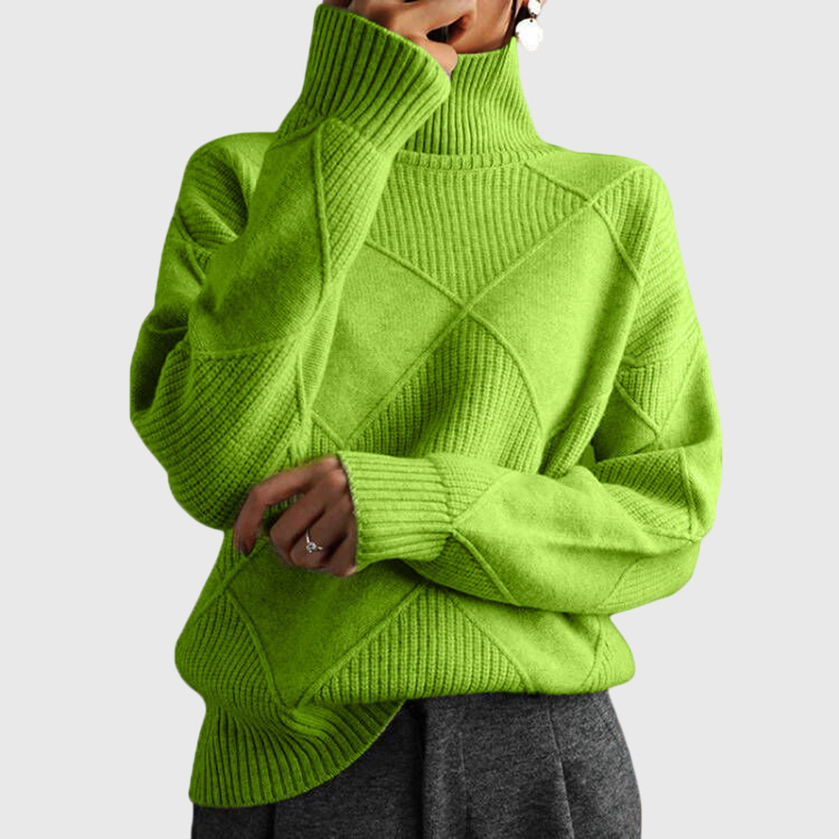 Coralie | Turtleneck Sweater Dress for Every Winter Mood