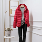 Cosima | Womens Long Puffer Vest Hooded Gilet Outdoor Casual