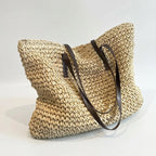 Aravie - Woven Summer Beach Bag Woven Summer Beach Bag 