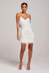 Seraphina | Petite Feather Fringe Cocktail Dresses Mini