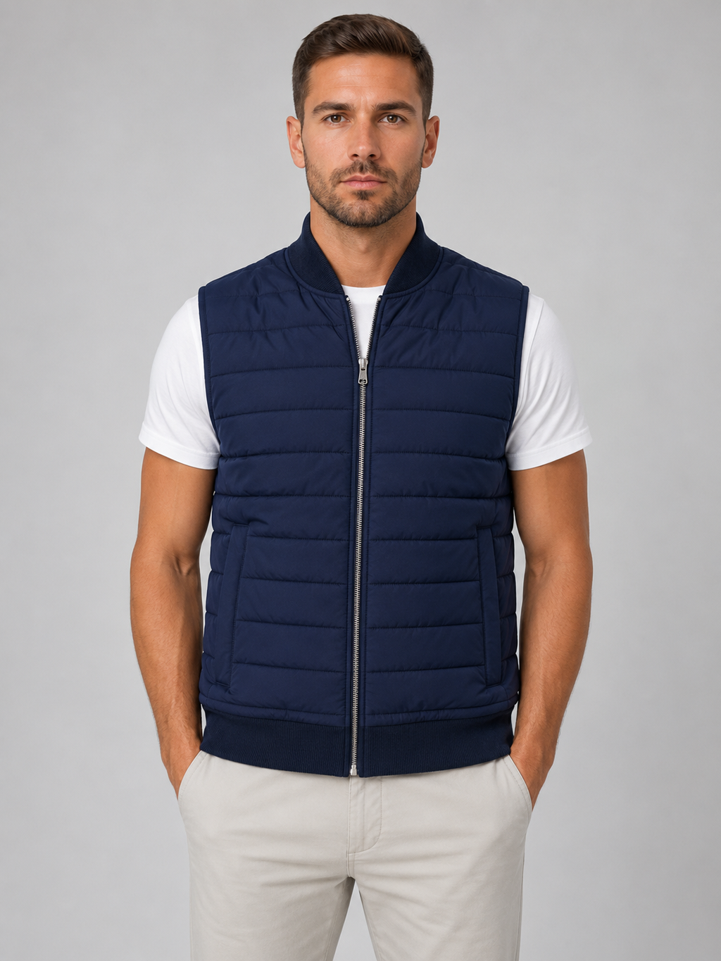 Felix | Lightweight Quilted Gilet Bodywarmer Smart Casual