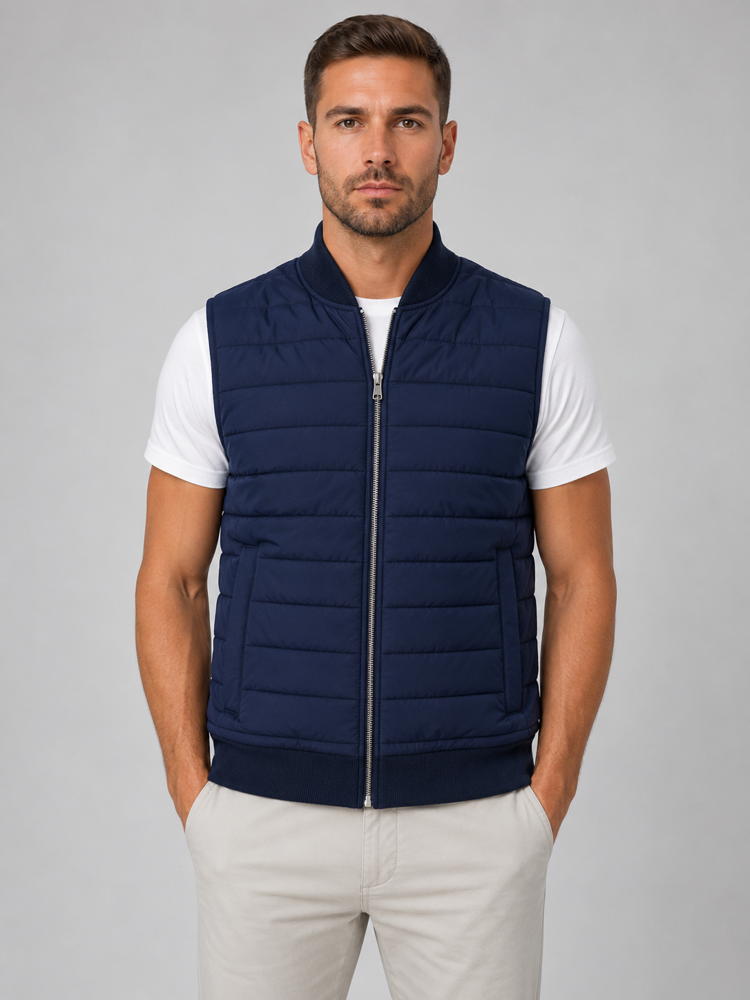 Felix | Lightweight Quilted Gilet Bodywarmer Smart Casual