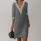 Rosalind | Linen House Dress Midi Summer Relaxed Fit