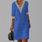 Rosalind | Linen House Dress Midi Summer Relaxed Fit