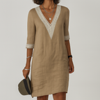 Rosalind | Linen House Dress Midi Summer Relaxed Fit