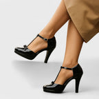 Ursula | Women's Classic Block Heel Pumps for Office & Evenings