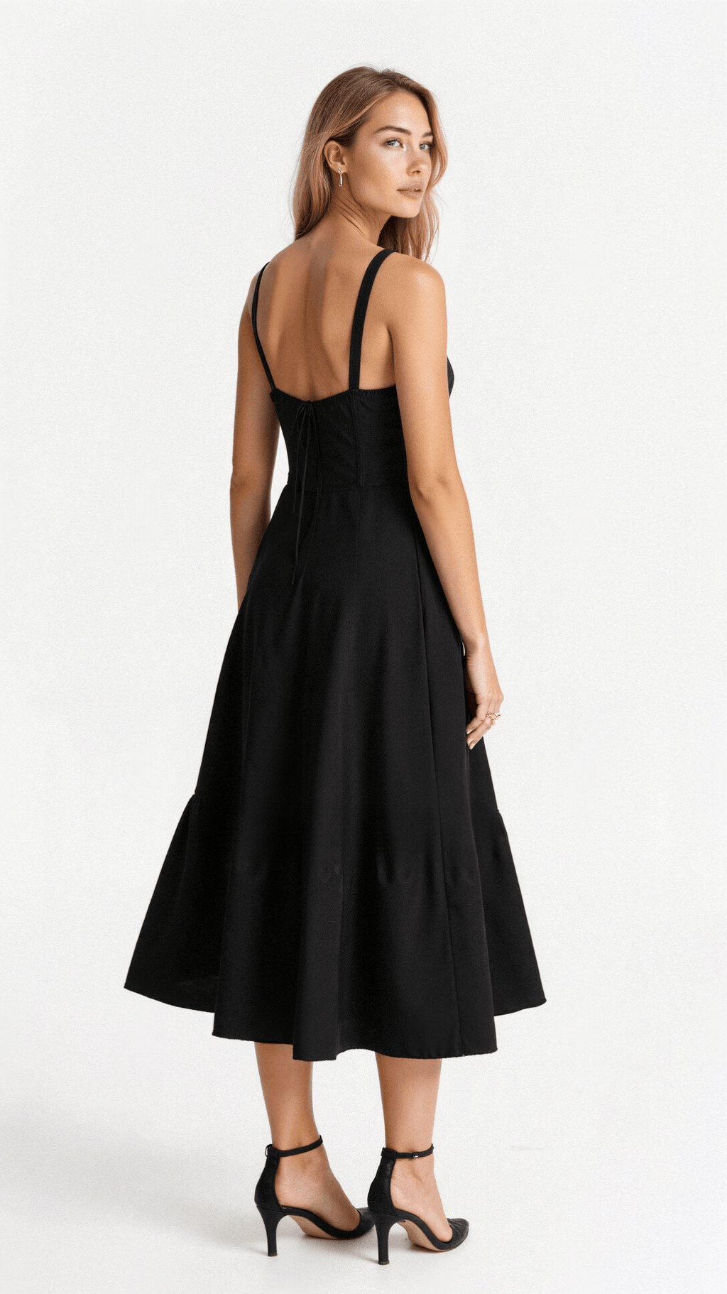 Vivienne | Women Corset Bodice Midi Evening Dress