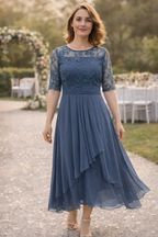 Noemie | Babydoll Pleated Garden Party Occasion Dress